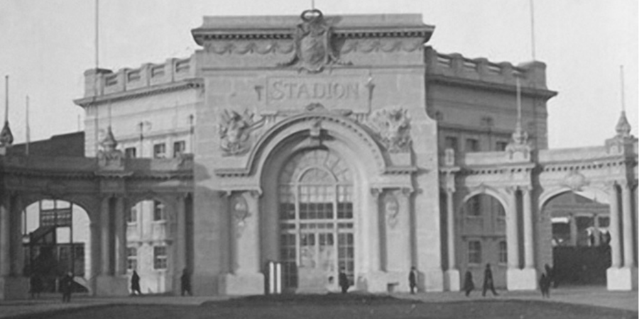Olympisch Stadion in 1920 Olympisch Stadion in 1920
